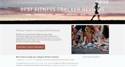 Desktop Screenshot of bestfitnesstrackerreviews.com